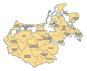 Wahlbgebiet zur Landratswahl 2018 Landkreis Vorpommern-Rügen