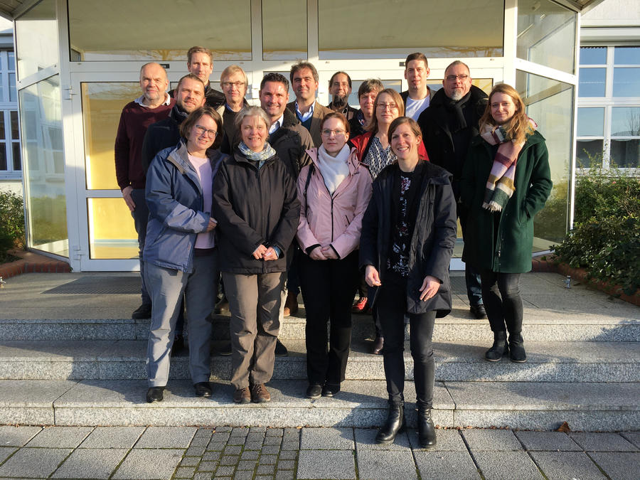 Das Kernteam der HyStarter-Region Vorpommern-Rügen und die Projektbegleiter