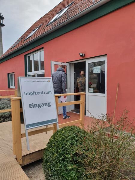 Impfzentrum Stralsund