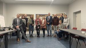 Die Teilnehmer des Regionalworkshops erarbeiteten gemeinsam mit Landrat Dr. Stefan Kerth Visionen für ihr Barth der Zukunft