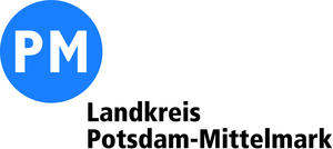 Logo PM blau Schrift 2 zeilig