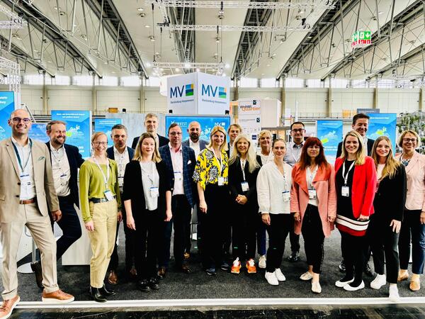 Stand der Invest in MV GmbH bei der Real Estate Arena