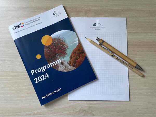 Programm Kreisvolkshochschule Herbst 2024