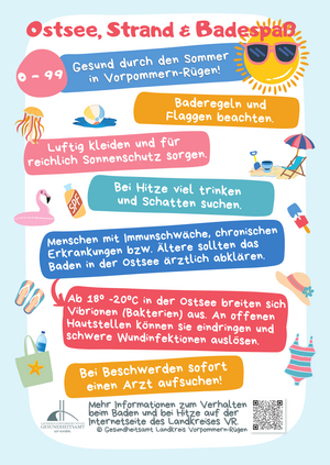 Sommer-Kampagne des Gesundheitsamtes Vorpommern-R&uuml;gen