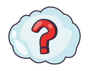 &copy;&nbsp;magnific.comspeech bubble with interrogation sign cloud isolated icon &copy;&nbsp;magnific.com
