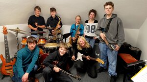 Die Band &raquo;Seven Skills&laquo; spielt Funk Rock und Afro Cuban