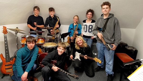 Die Band &raquo;Seven Skills&laquo; spielt Funk Rock und Afro Cuban