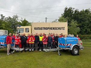 Ausbildungswochenende der Betreuungs- und Registrierungseinheiten unseres Landkreises
