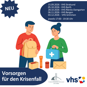 Vorsorgen f&uuml;r den Krisenfall