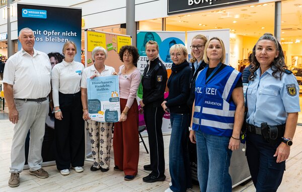 Hinschauen. Handeln. Helfen - Aktionstag machte Zivilcourage erlebbar