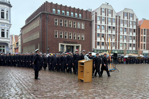 Vereidigung auf dem Alten Markt der Hansestadt Stralsund 2026