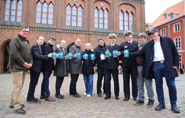 Rekord zum Auftakt der Spendensammlung &copy; HANSESTADT Stralsund l Pressestelle
